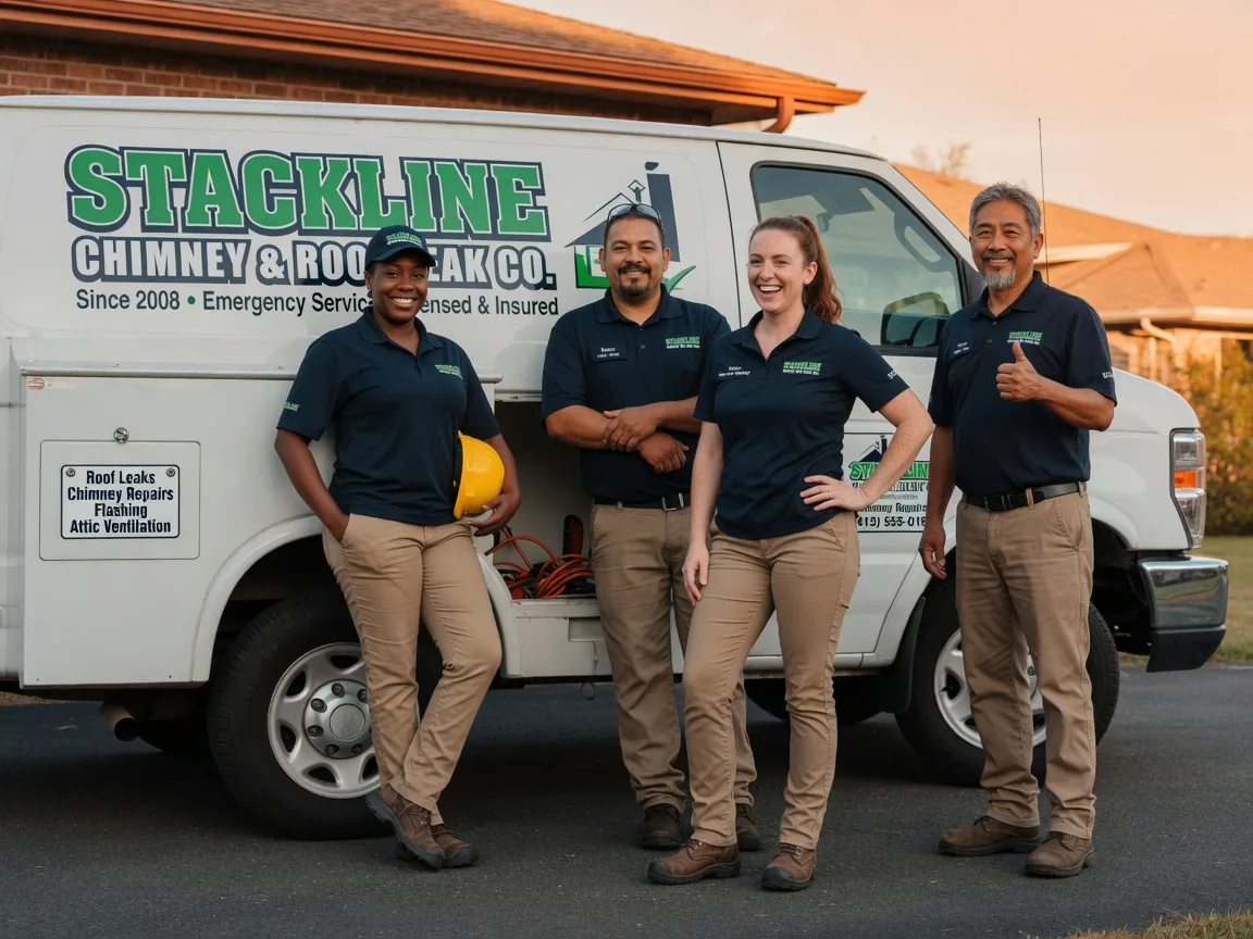 Chimney flashing repair company in Endicott, WA